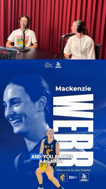 New recruits @mackenzie.webbb and @megmcaullay joined this week’s edition of Shark Tales to discuss what attracted them to the club in 2026 🦈🦈Listen via Spotify now 🎧
