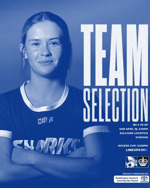 Our WAFLW & Roger’s Cup teams are locked in for tomorrow’s clash against East Perth!