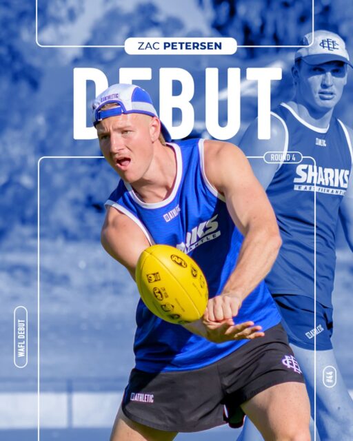 Congratulations to Zac Petersen who will make his WAFL Debut tomorrow against the tigers!
