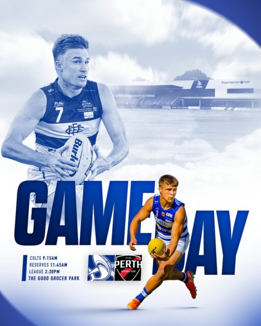 Game day is here! Get down to the good grocer park as we face off against the demons in what should be a great contest!