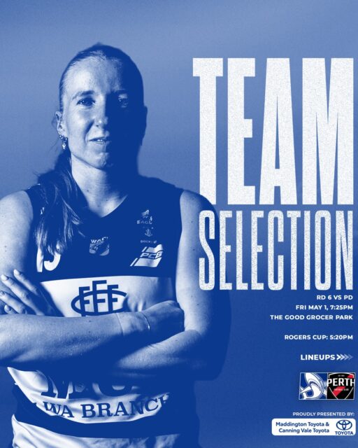 Our WAFLW & Roger’s Cup teams are locked in for tomorrows night clashes against @perthfootballclub