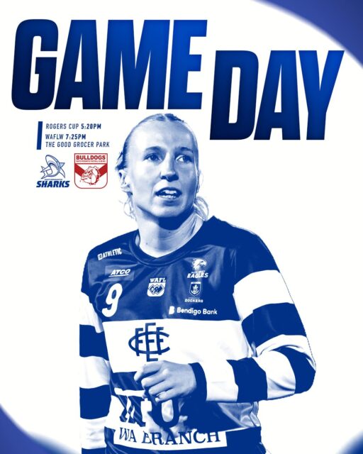 It's GAMEDAY! Get down to the Good Grocer park as we face off against the doggies!