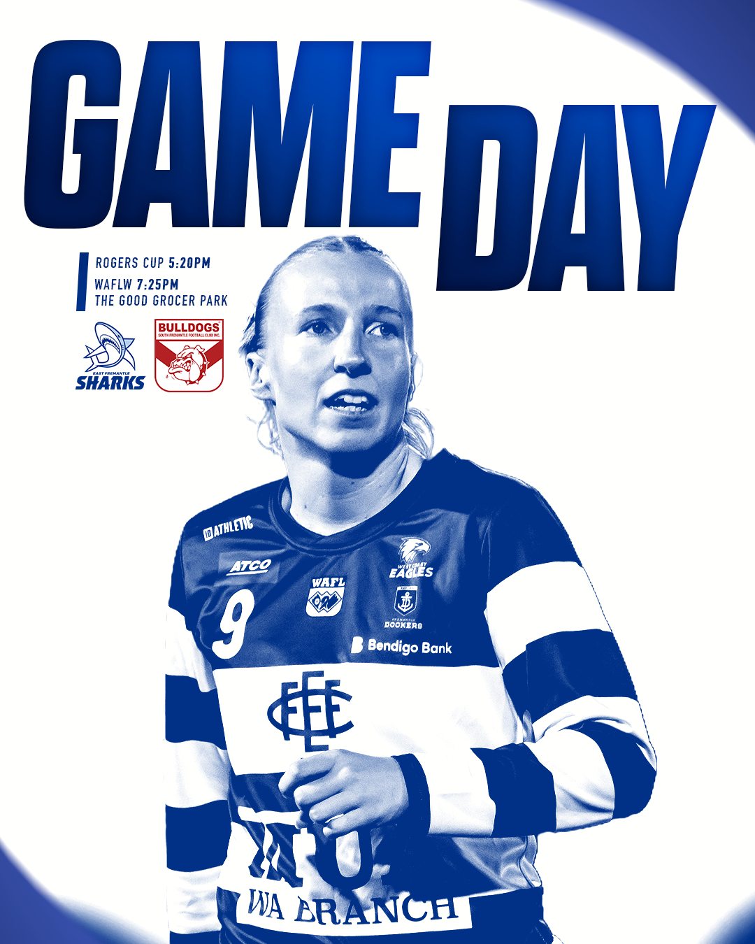 It's GAMEDAY! Get down to the Good Grocer park as we face off against the doggies!