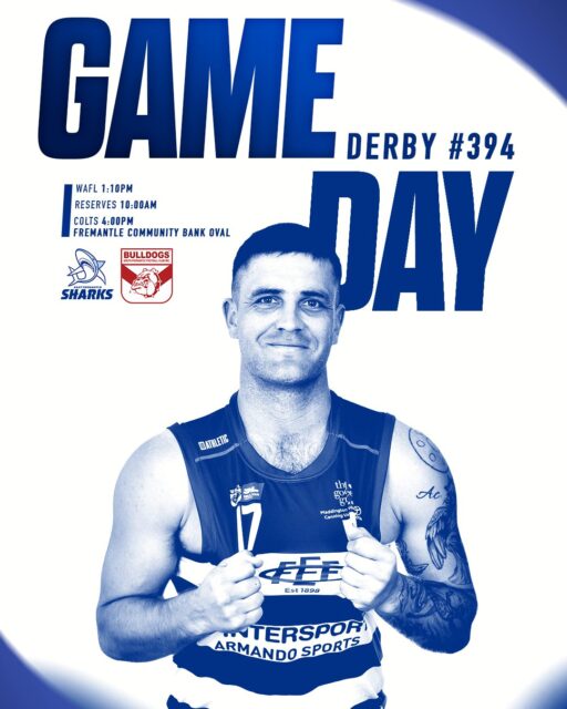 Get up and get loud Sharks, its Derby Day!