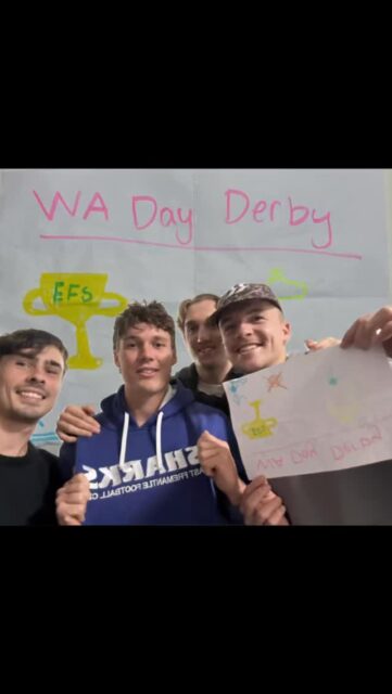 We brought in some extra (adorable) encouragement for the boys this week - LET’S GO!!! 🦈P.s.: more Hank & Greta content to come. Keep your eyes peeled!