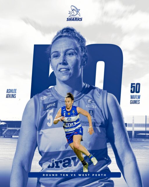 Congratulations to Ashlee Atkins and Caylen Crook who will play their 50th WAFLW games tonight!