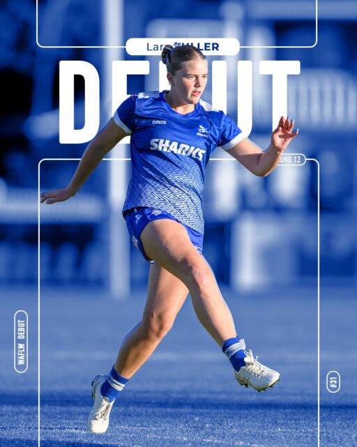 We've got another debutant this weekend, congratulations to Lara Fuller for her WAFLW debute against Subiaco!