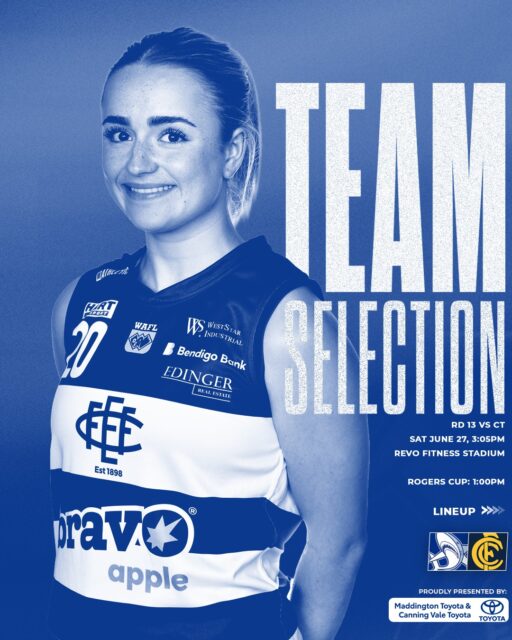 Our WAFLW and Rogers Cup teams are locked in for tomoroww's clash against Claremont!