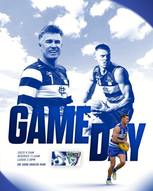It’s Game Day! Get down to The Good Grocer Park to watch our boys take on Peel Thunder!
