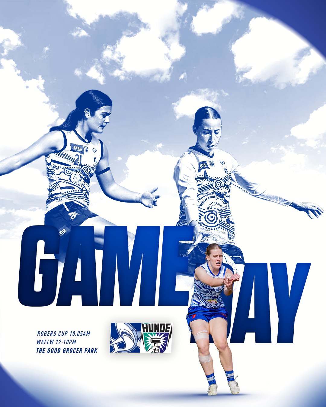 It's Game day! Get down to The Good Grocer Park to watch our girls take on Peel Thunder!