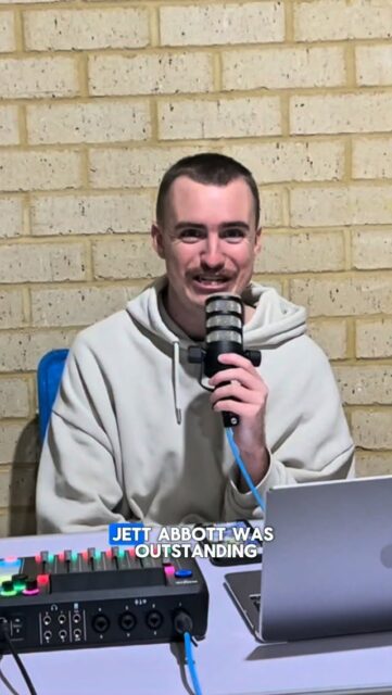 @jett.abbott_ made a STATEMENT on the weekend on colts return 🦈Listen to the latest Shark Tales round recap now wherever you get your pods 🎧#effc #sharktales #wafl #podcast