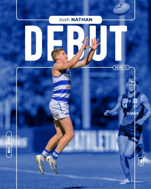 We have a debutant for tomorrow's clash against Perth, congratulations to Josh Nathan for this amazing achievement!