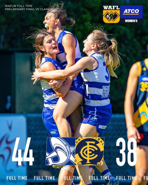 GOLDEN GOAL BY OUR GOLDEN CAPTAIN TO SECURE WAFLW GRAND FINAL SPOT!!