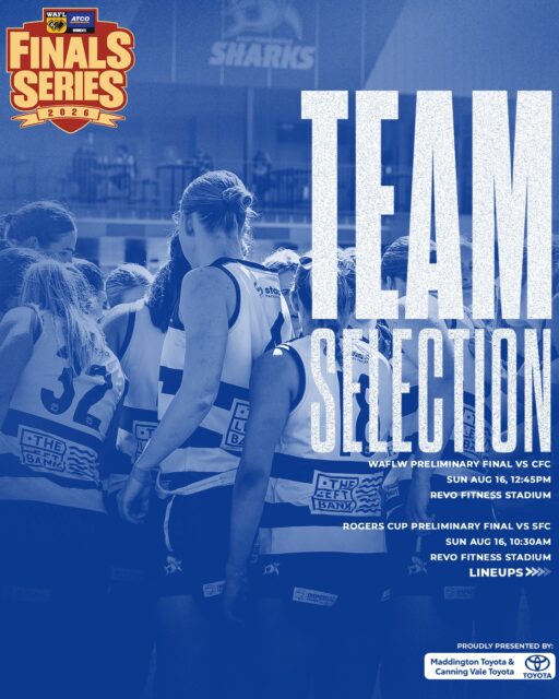 Our WAFLW and Rogers Cup teams are locked in for tomorrow's Preliminary Finals clashes!