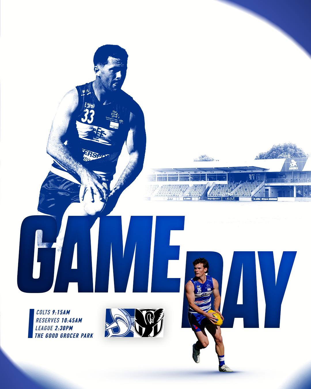 Its Game Day! Get down to The Good Grocer Park to cheer on our boys for the last time in season 2026!