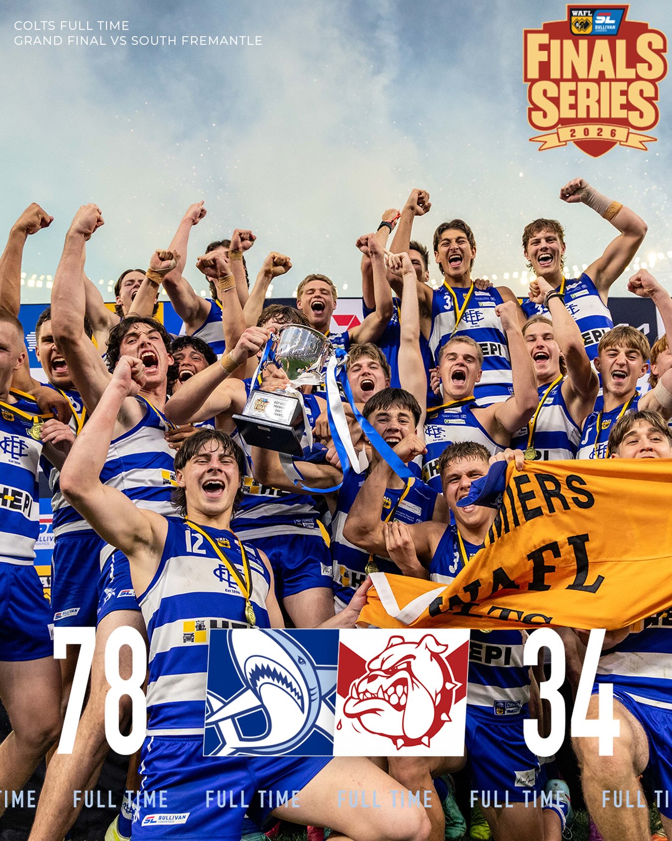 2026 Colts Premiership🏆💙🤍💙