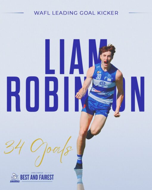 Congrats to Liam and Oskar for taking out the Leading Goal Kicker and Rookie of the Year awards respectively!