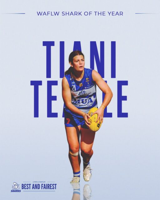 Congratulations to Tiani and Jono for earning the women’s and men’s 2026 Shark of the Year awards!